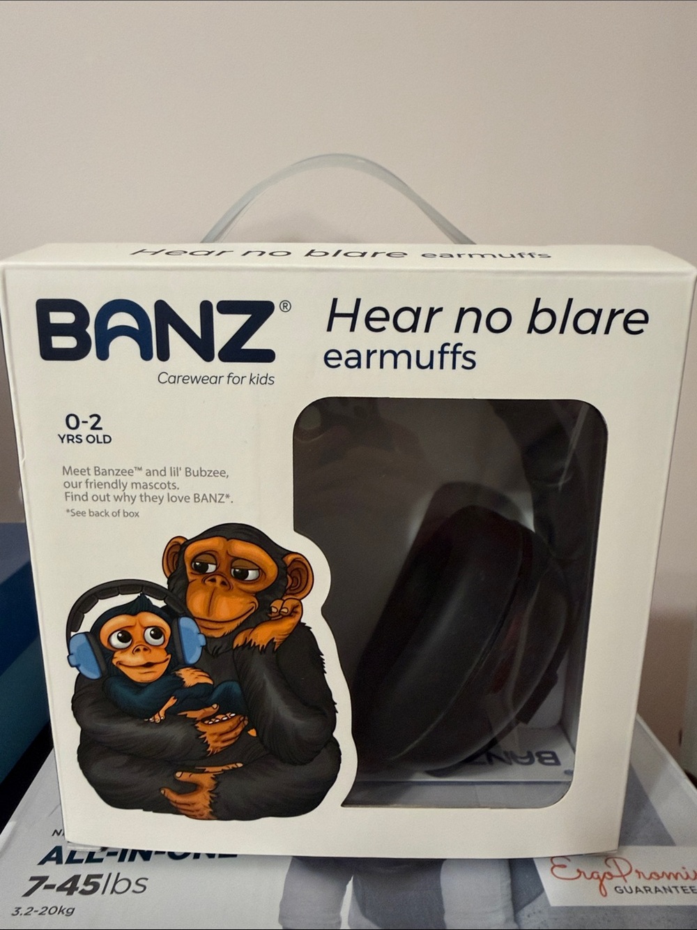 BaBy BanZ Hear No Blare Earmuffs in Black